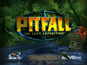 Pitfall - The Lost Expedition screen shot title
